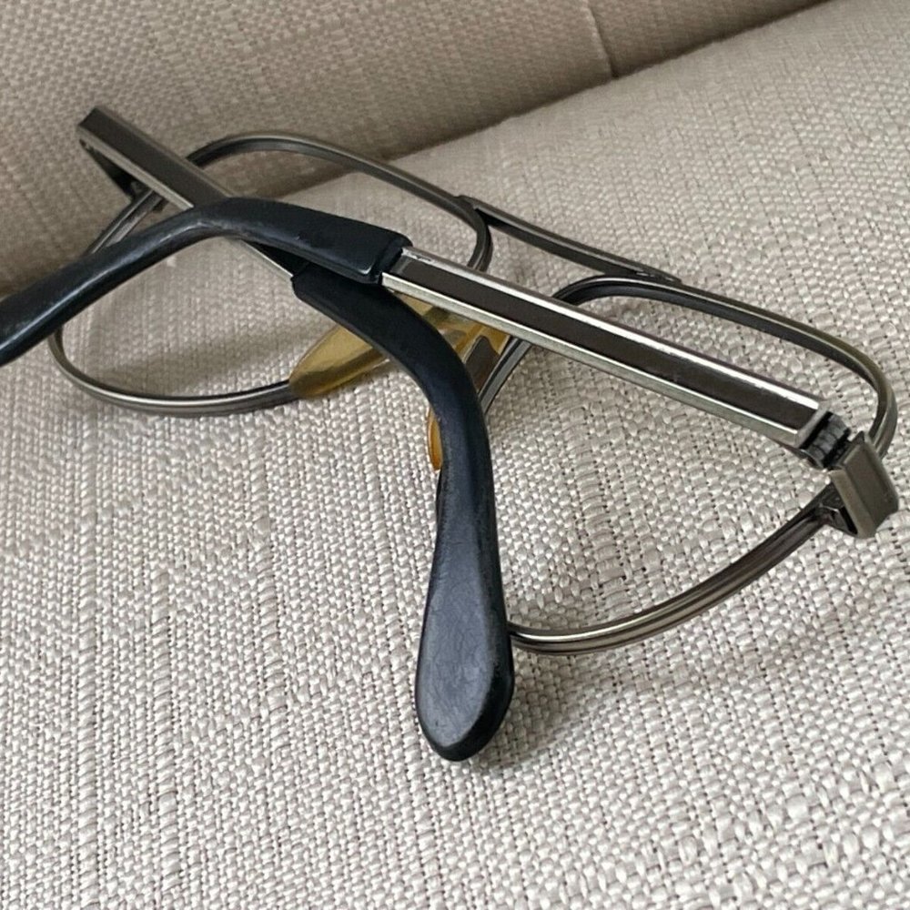 Vintage Universal Men Eyeglasses Frame 10 K.R.P.G Black Tone Glasses - Picture 5 of 11